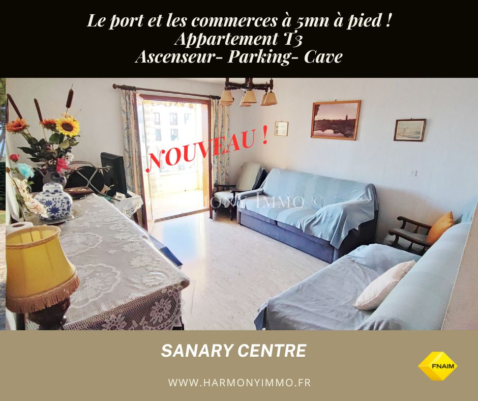 Vente Appartement 57m² 3 Pièces à Sanary-sur-Mer (83110) - Harmony Immo