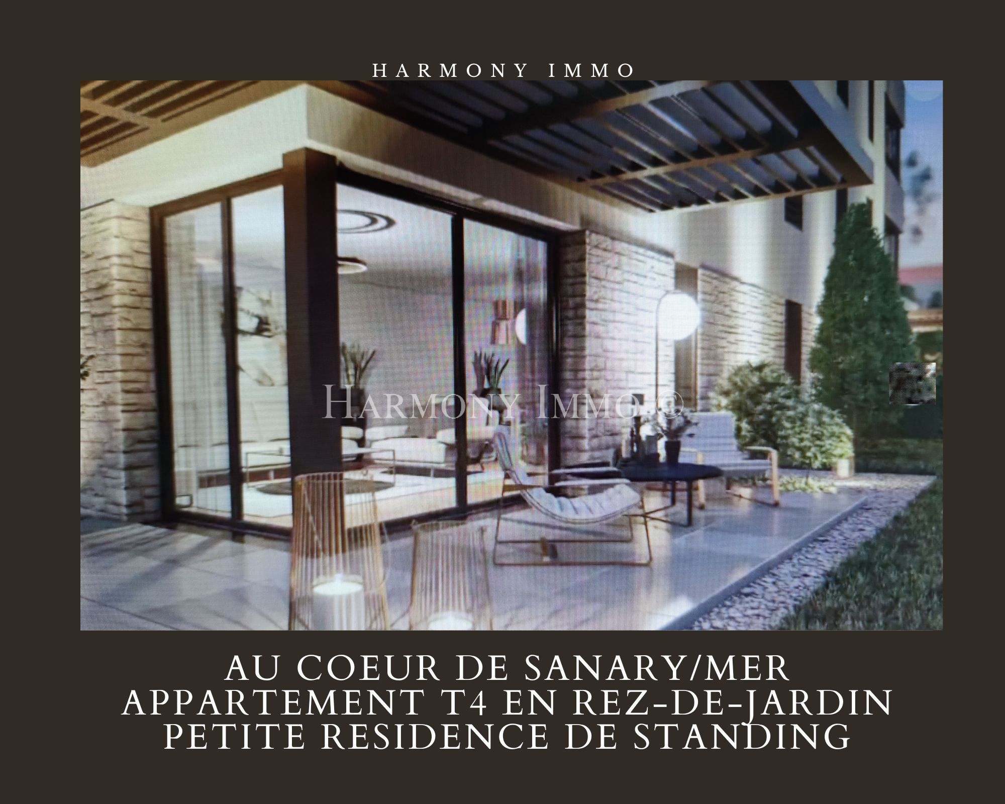Vente Appartement 87m² 4 Pièces à Sanary-sur-Mer (83110) - Harmony Immo