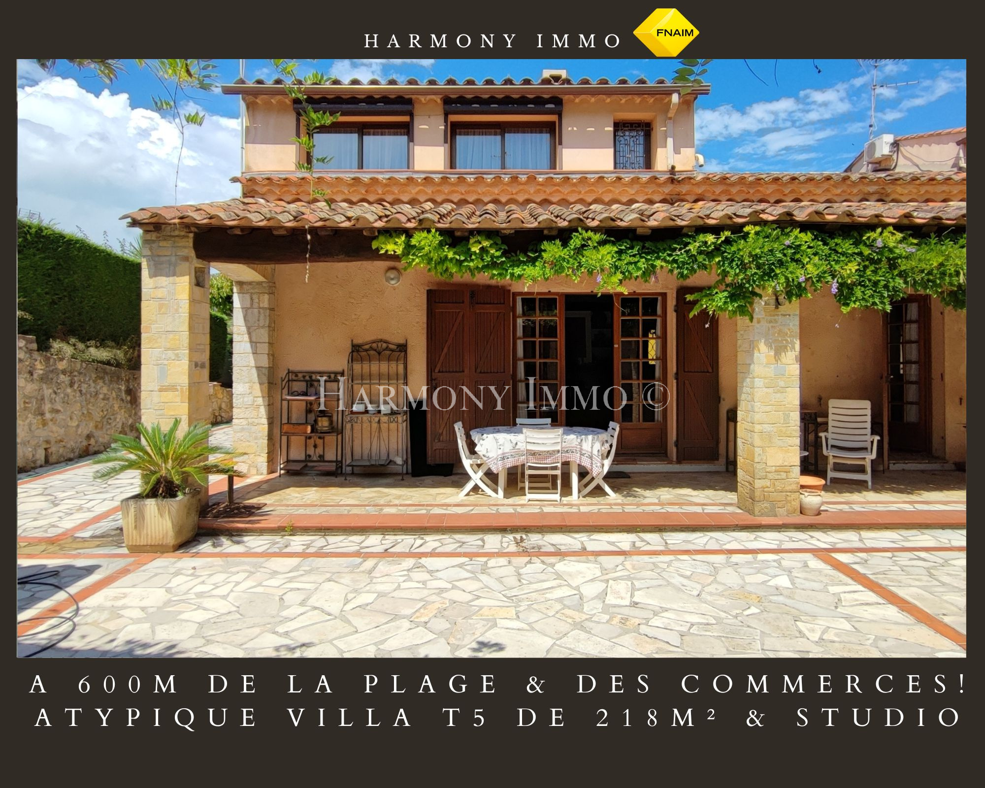 Vente Maison 218m² 5 Pièces à Sanary-sur-Mer (83110) - Harmony Immo