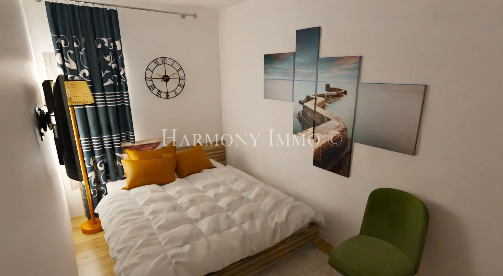 Vente Appartement 27m² 2 Pièces à Nice (06000) - Harmony Immo