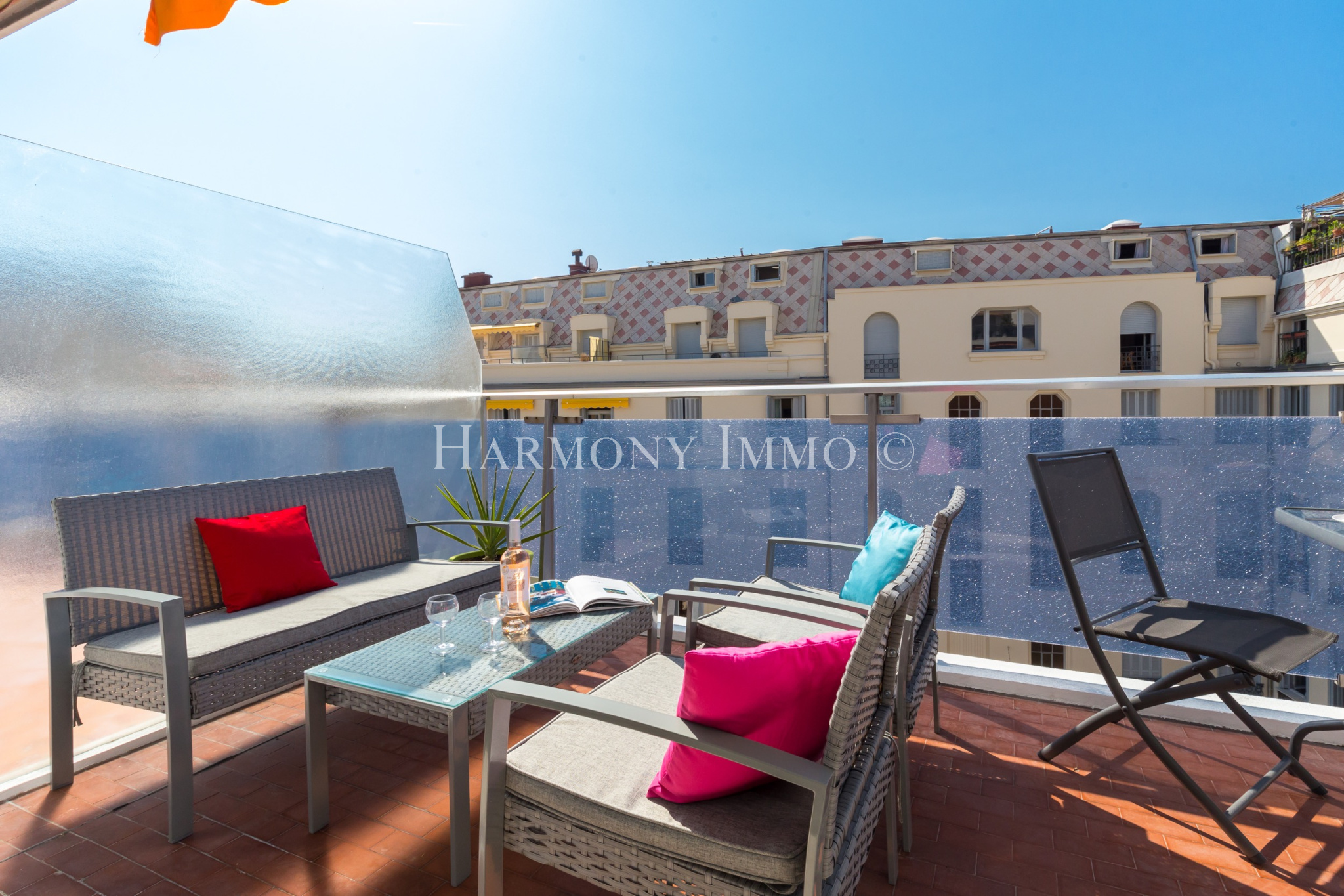 location STUDIO MEUBLé NICE CENTRE